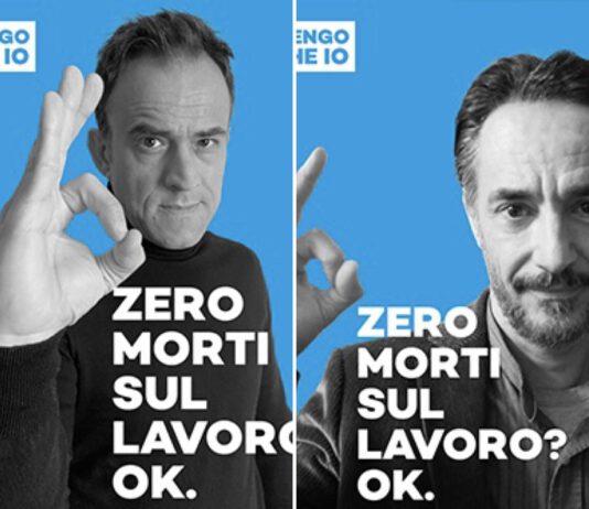 #ZeroMortiSulLavoro: Peppino Mazzotta e Gennaro Calabrese ci mettono la faccia