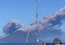 Eruzione Stromboli: colata di lava nel mare. Nube piroclastica fino in Calabria