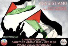 Rinascita per Cinquefrondi e DEMA a sostegno del popolo palestinese
