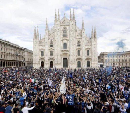 L’Inter vince lo scudetto e il COVID sparisce – polemiche per assembramenti