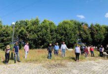 Rosarno – Piazza Sant’Antonio e cortile dell’Asilo della ContradaBosco in stato di abbandono