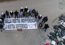 Gioia Tauro Respira – contro l’indifferenza scatta la protesta: in strada con maschere antigas e striscioni