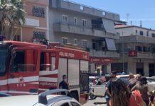 Rosarno – donna rimane incastrata in griglie di scolo