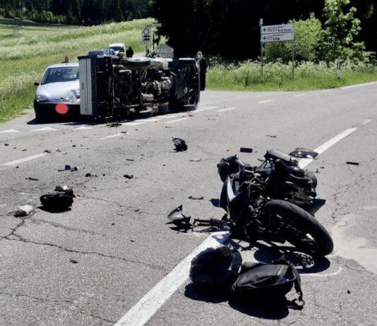 Carabiniere calabrese morto in incidente in moto – grave compagna
