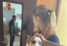 Poliziotti salvano residenti e animali da incendio in abitazione