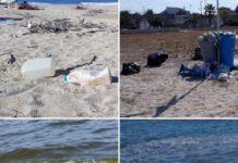 Mare e spiaggia sporca, ma parcheggi a pagamento