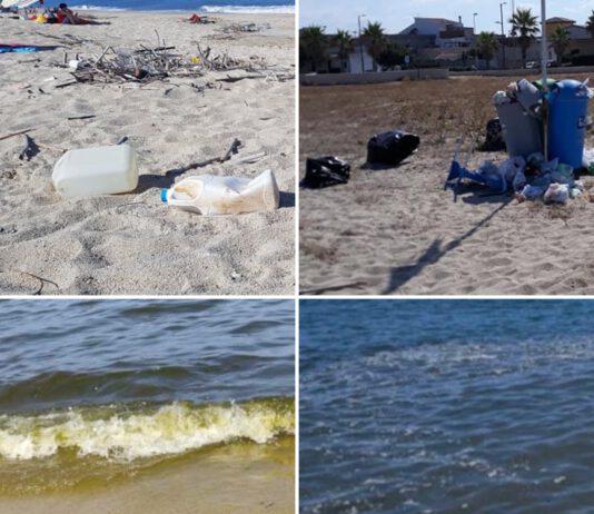 Mare e spiaggia sporca, ma parcheggi a pagamento