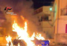 Minaccia di morte e incendia auto ex – arrestato 69enne