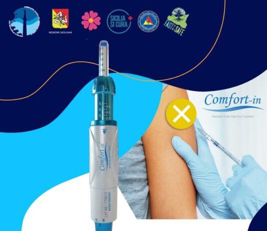 Vaccino COVID, siringa senza ago – Messina prima città in Europa ad utilizzare metodo innovativo