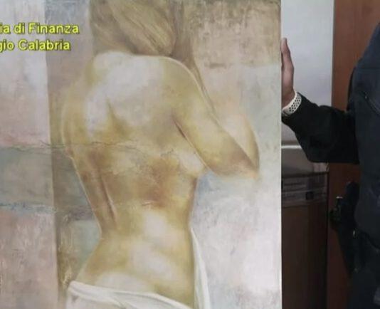 Reggio Calabria – Operazione “Mercanti dell’arte”: sequestro conti correnti e opere