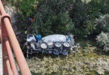 Calabrese 44enne muore precipitando da ponte con betoniera