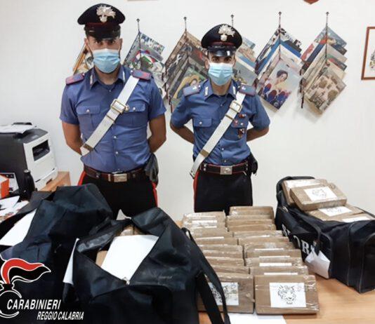 Carabinieri di Gioia Tauro arrestano uomo fermato con 117 kg di cocaina