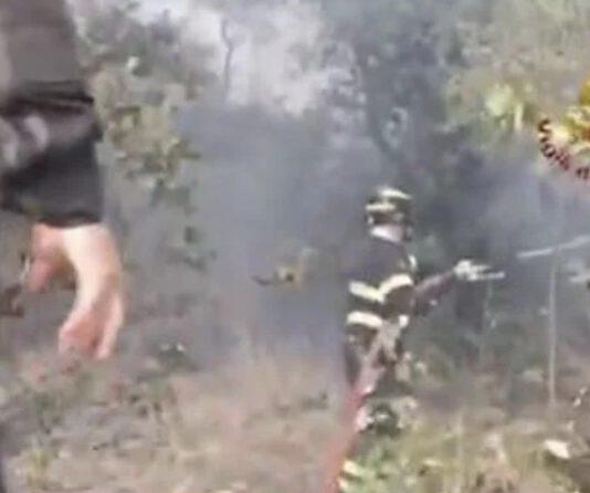 Tragedia nel reggino- tentano di proteggere uliveto dalle fiamme: morti zia e nipote