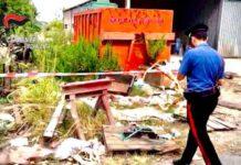 Sequestrata discarica abusiva rifiuti pericolosi