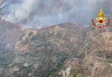 Incendi Calabria – mobilitato sistema Protezione Civile