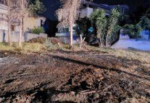 Gioia Tauro incendio nella notte vicino abitazioni