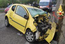 Scontro auto camion – muore donna 40enne