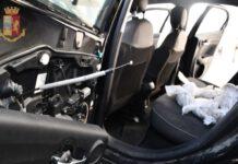 Fermato in auto con un kg di marijuana – arrestato