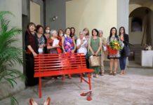 Taurianova: una panchina rossa in memoria di tutte le donne vittime di violenza