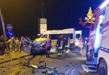 Tragico incidente nella notte – due morti ed un ferito