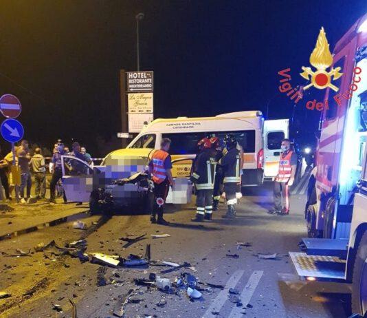 Tragico incidente nella notte – due morti ed un ferito