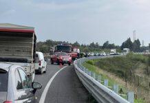 Incidente su SS 106 – scontro tra due auto