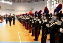 Solenne cerimonia di giuramento degli allievi della scuola carabinieri