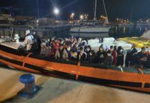 Un altro sbarco migranti a Roccella – arrivati in 88