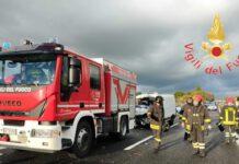 Scontro furgone camion – un morto ed un ferito