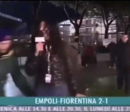 Giornalista molestata in diretta tv: é caccia all’autore del gesto