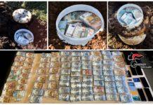 Ndrangheta – sequestro beni per 7 milioni di euro. Carabinieri scoprono denaro nascosto sotto terra
