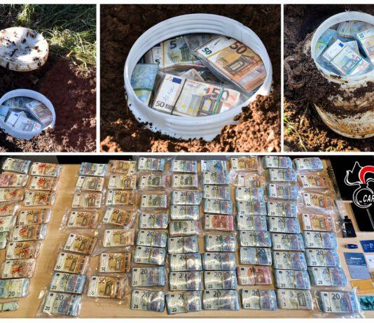 Ndrangheta – sequestro beni per 7 milioni di euro. Carabinieri scoprono denaro nascosto sotto terra