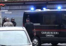 Blitz carabinieri nel quartiere Ciccarello – sequestrate armi e droga