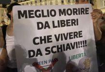 Manifestazioni no Green Pass – da oggi nuove regole