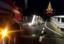 Incidente su SGC Jonio- Tirreno – un ferito