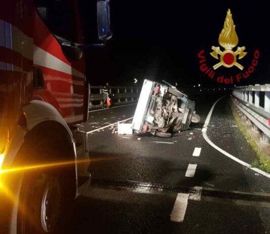 Incidente su SGC Jonio- Tirreno – un ferito