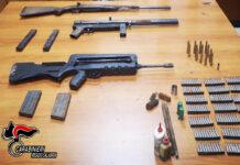 Armi e munizioni da guerra scovate nel reggino
