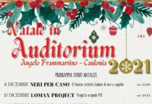 Caulonia – Si accendono le luci sul palcoscenico dell’Auditorium A. Frammartino per regalare emozioni ed una magica atmosfera di festa