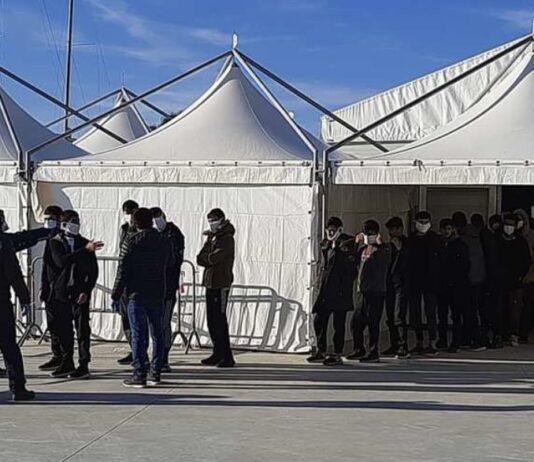 Calabria – Primo sbarco migranti del 2022: arrivati in 104