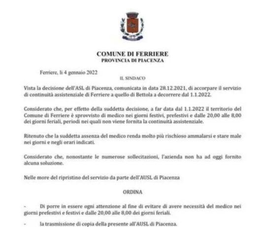 Manca il medico, Comune fa ordinanza provocatoria “vietato ammalarsi”