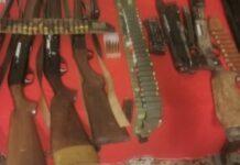 Scoperto deposito di armi – indagini in corso