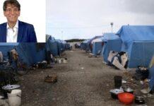 Carlo Tansi: “Sfiorata la tragedia la notte di Capodanno nella tendopoli di San Ferdinando. Sistemazione doveva essere provvisoria”