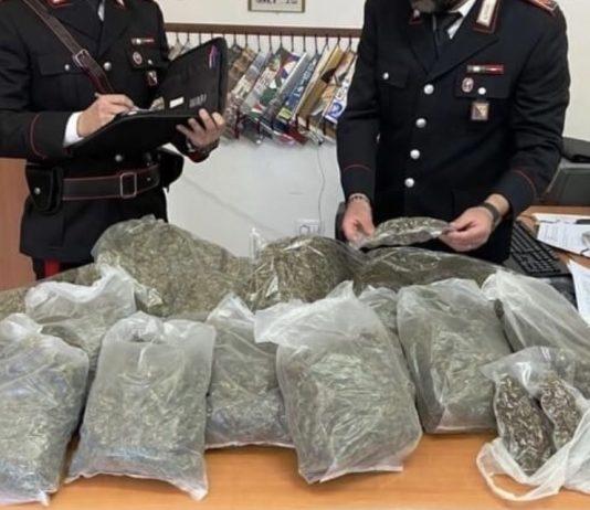 Nascondeva in magazzino oltre 6 kg di marijuana – arrestato 29enne