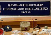 Sequestro armi e droga a Gioiosa Ionica