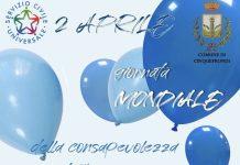 Comune Cinquefrondi aderisce alla “Giornata Mondiale della Consapevolezza sull’Autismo“