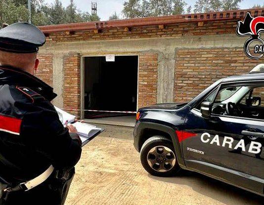 Oppido Mamertina – sequestrato cantiere per abuso edilizio: 3 persone denunciate