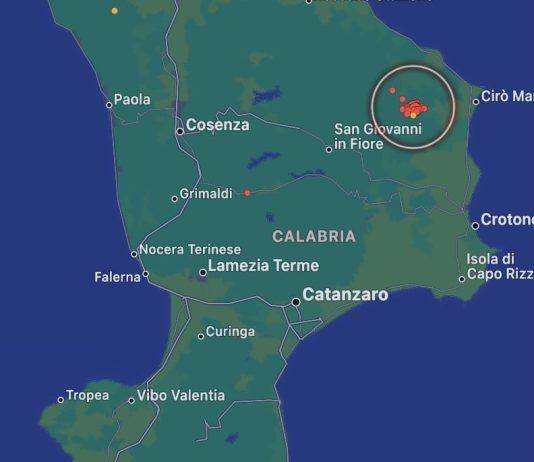 Calabria – oltre 50 scosse di terremoto zona Crotone: questa mattina magnitudo 3.3