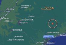 Scossa di terremoto di magnitudo 3,6 nel reggino