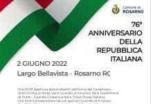 Rosarno – cerimonia 76° anniversario Repubblica italiana