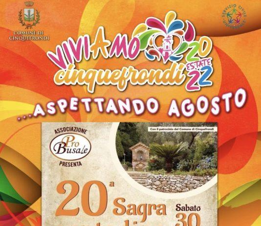 Cinquefrondi- tutto pronto per la sagra contadina